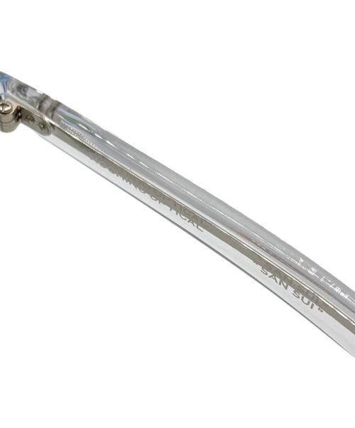 NOCHINO OPTICAL（ノチノオプティカル）NOCHINO OPTICAL (ノチノオプティカル) SAN SUIクリアサングラス サイズ:49□20の古着・服飾アイテム