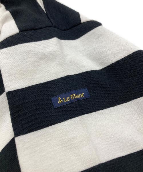 Le minor（ルミノア）Le minor (ルミノア) MICA&DEAL (マイカアンドディール) イドボーダープルオーバー ホワイト×ブラック サイズ:2の古着・服飾アイテム