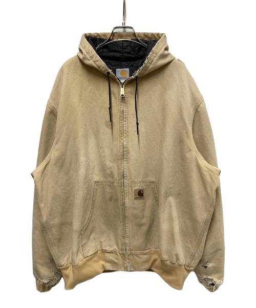 CarHartt（カーハート）CarHartt (カーハート) アクティブパーカー ベージュ サイズ:XXLの古着・服飾アイテム