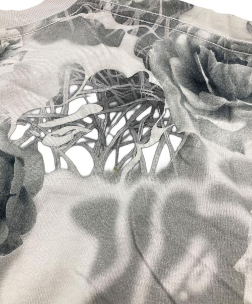 A BATHING APE（アベイシングエイプ）A BATHING APE (ア ベイシング エイプ) プリントTシャツ グレー サイズ:Lの古着・服飾アイテム