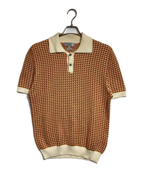 RAffa MOLINA（ラファモリーナ）RAffa MOLINA (ラファモリーナ) ニットポロシャツ マルチ サイズ:Ｍの古着・服飾アイテム