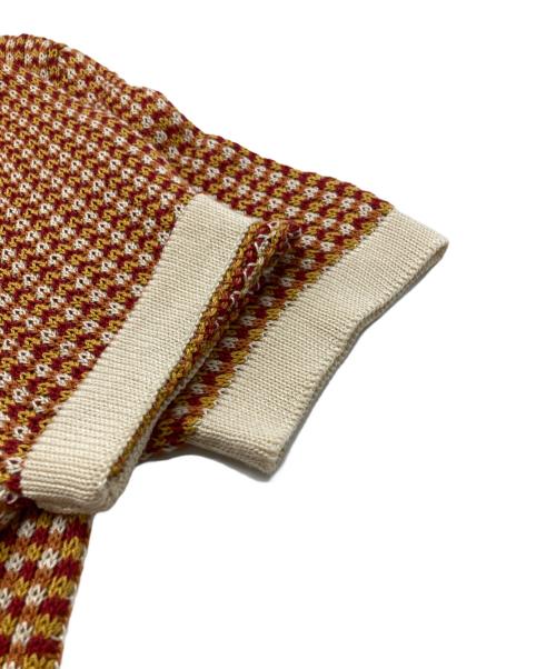 RAffa MOLINA（ラファモリーナ）RAffa MOLINA (ラファモリーナ) ニットポロシャツ マルチ サイズ:Ｍの古着・服飾アイテム