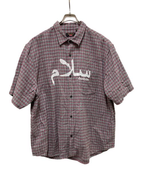 SUPREME（シュプリーム）SUPREME (シュプリーム) UNDERCOVER (アンダーカバー) S/S Flannel Shirt グレー サイズ:Lの古着・服飾アイテム