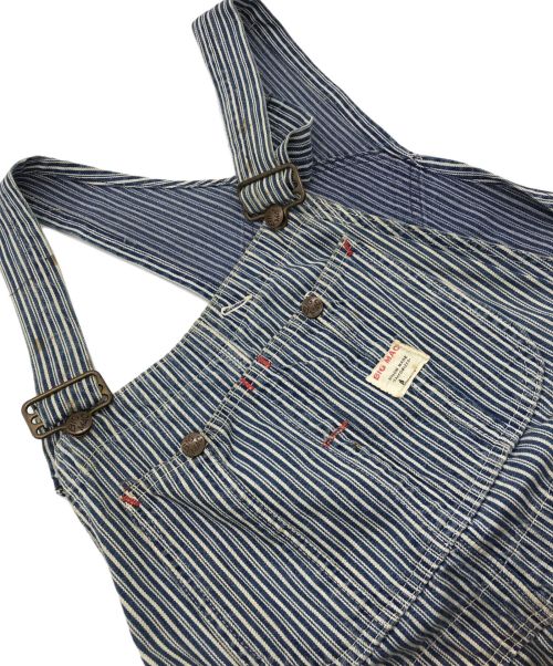 big mac（ビッグマック）big mac (ビッグマック) ヒッコリーオーバーオール インディゴ サイズ:下記参照の古着・服飾アイテム