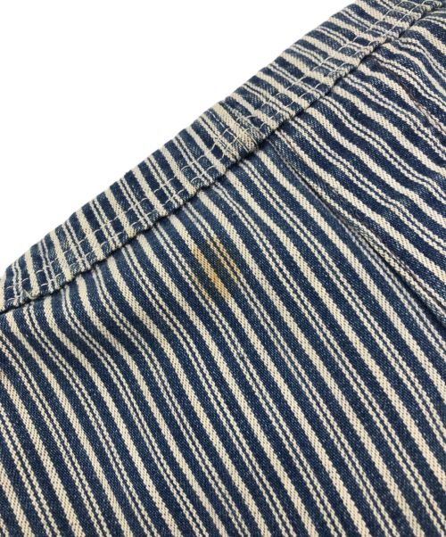 big mac（ビッグマック）big mac (ビッグマック) ヒッコリーオーバーオール インディゴ サイズ:下記参照の古着・服飾アイテム