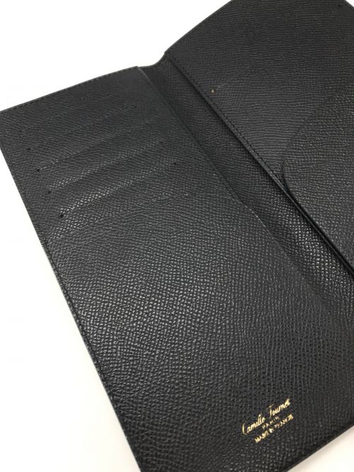 Camille Fourne（カミーユ・フォルネ）Camille Fourne (カミーユ・フォルネ) 2つ折り財布 ネイビー サイズ:下記参照の古着・服飾アイテム