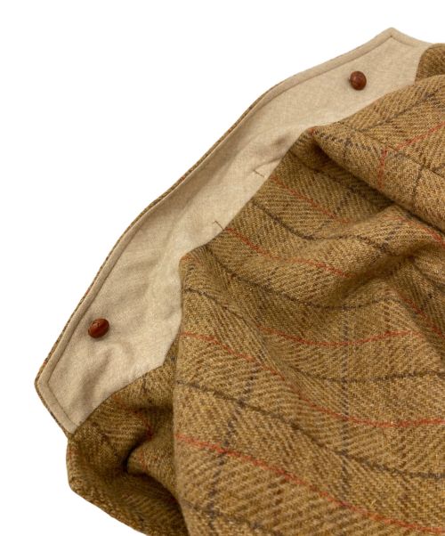 Harold Daniell（ハロルド ダニエル）Harold Daniell (ハロルド ダニエル) Harris Tweed (ハリスツイード) 3Bジャケット ブラウン サイズ:不明の古着・服飾アイテム