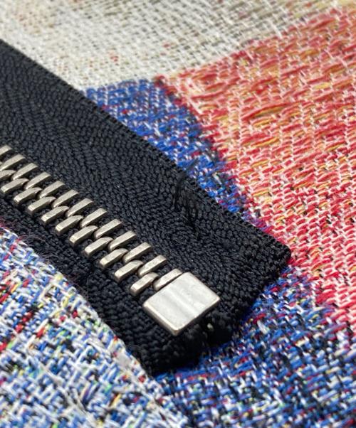 bodysong.（ボディソング）bodysong. (ボディソング) スプレーアート転写ジャガード織タックミニスカート マルチカラー サイズ:不明の古着・服飾アイテム