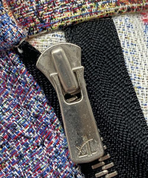 bodysong.（ボディソング）bodysong. (ボディソング) スプレーアート転写ジャガード織タックミニスカート マルチカラー サイズ:不明の古着・服飾アイテム