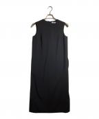 heliopoleエリオポール）の古着「ノースリーブワンピース」｜ブラック