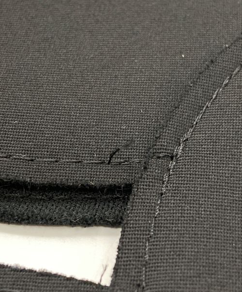 COMME des GARCONS（コムデギャルソン）COMME des GARCONS (コムデギャルソン) ウール 二次元 ハート ボンディング ノースリーブブラウス ブラック サイズ:Mの古着・服飾アイテム