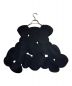 COMME des GARCONS (コムデギャルソン) ウール 二次元 ハート ボンディング ノースリーブブラウス ブラック サイズ:M：31000円