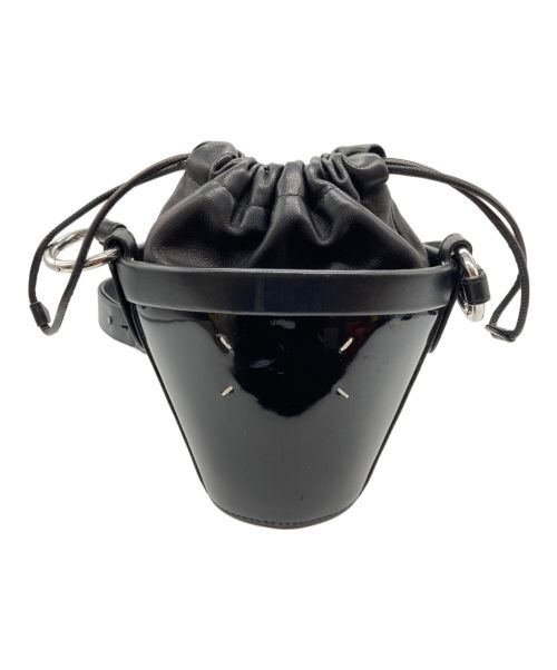 Maison Margiela（メゾンマルジェラ）Maison Margiela (メゾンマルジェラ) Bucket Mini Bag ブラックの古着・服飾アイテム