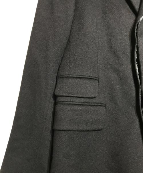 PRADA（プラダ）PRADA (プラダ) カシミヤチェスターコート ブラック サイズ:44の古着・服飾アイテム