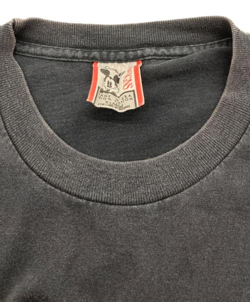 DISNEY（ディズニー）DISNEY (ディズニー) 90'sプリントTシャツ ブラック サイズ:XLの古着・服飾アイテム