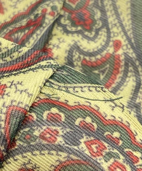 COMME des GARCONS HOMME PLUS（コムデギャルソンオムプリュス）COMME des GARCONS HOMME PLUS (コムデギャルソンオムプリュス) 転写プリントペイズリーTシャツ グリーン サイズ:-の古着・服飾アイテム