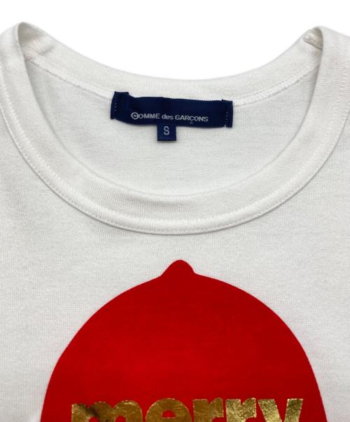 COMME des GARCONS（コムデギャルソン）COMME des GARCONS (コムデギャルソン) merry lovers S/S TEE ホワイト サイズ:Sの古着・服飾アイテム