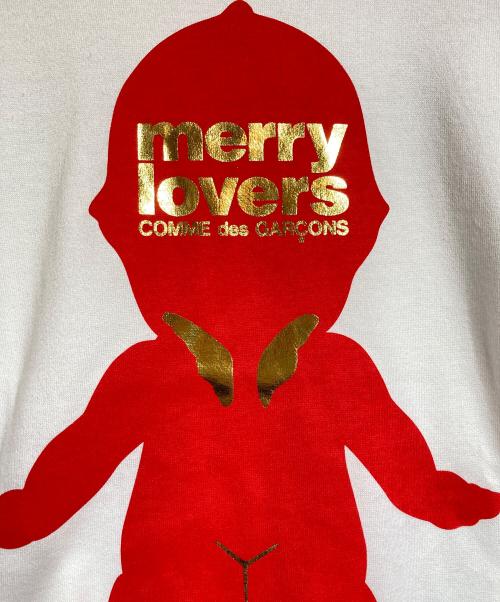 COMME des GARCONS（コムデギャルソン）COMME des GARCONS (コムデギャルソン) merry lovers S/S TEE ホワイト サイズ:Sの古着・服飾アイテム