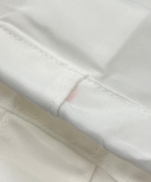 GS THE ULTIMATE EXPERIENCE（ジーエス ジ アルティメイト エクスペリエンス）GS THE ULTIMATE EXPERIENCE (ジーエス ジ アルティメイト エクスペリエンス) テクノパンツ ホワイト サイズ:Mの古着・服飾アイテム