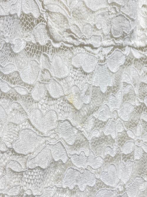 POPPY（ポピー）POPPY (ポピー) Lace cargo pants ホワイト サイズ:Mの古着・服飾アイテム