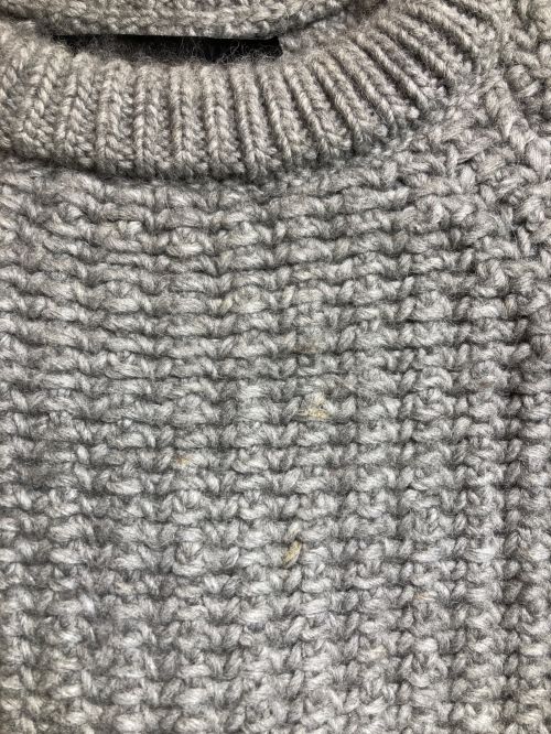 HAIDER ACKERMANN（ハイダーアッカーマン）HAIDER ACKERMANN (ハイダーアッカーマン) ウールニット グレー サイズ:XSの古着・服飾アイテム