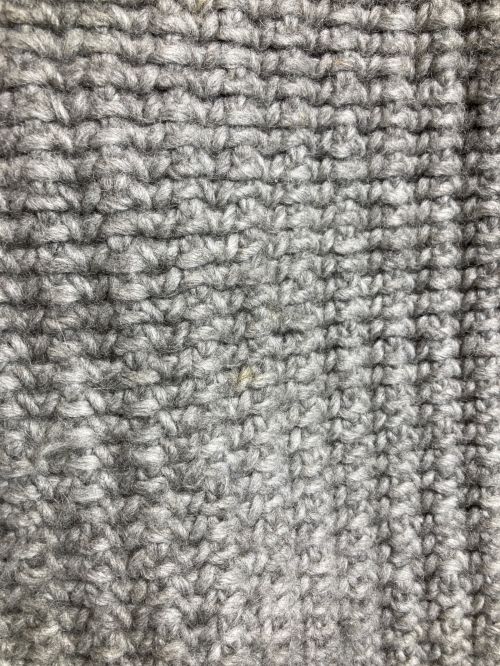 HAIDER ACKERMANN（ハイダーアッカーマン）HAIDER ACKERMANN (ハイダーアッカーマン) ウールニット グレー サイズ:XSの古着・服飾アイテム