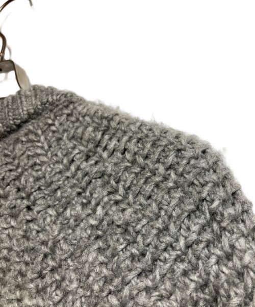 HAIDER ACKERMANN（ハイダーアッカーマン）HAIDER ACKERMANN (ハイダーアッカーマン) ウールニット グレー サイズ:XSの古着・服飾アイテム