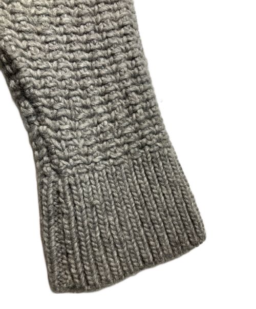 HAIDER ACKERMANN（ハイダーアッカーマン）HAIDER ACKERMANN (ハイダーアッカーマン) ウールニット グレー サイズ:XSの古着・服飾アイテム