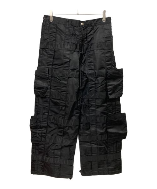 GS THE ULTIMATE EXPERIENCE（ジーエス ジ アルティメイト エクスペリエンス）GS THE ULTIMATE EXPERIENCE (ジーエス ジ アルティメイト エクスペリエンス) テクノパンツ ブラック サイズ:Mの古着・服飾アイテム