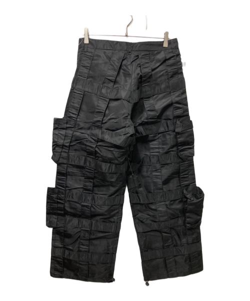 GS THE ULTIMATE EXPERIENCE（ジーエス ジ アルティメイト エクスペリエンス）GS THE ULTIMATE EXPERIENCE (ジーエス ジ アルティメイト エクスペリエンス) テクノパンツ ブラック サイズ:Mの古着・服飾アイテム
