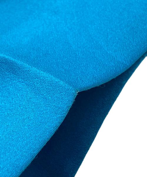 MAISON SPECIAL（メゾンスペシャル）MAISON SPECIAL (メゾンスペシャル) シルキーダブルクロスコクーンパンツ ブルー サイズ:38の古着・服飾アイテム