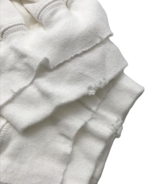 PRANK PROJECT（プランクプロジェクト）PRANK PROJECT (プランクプロジェクト) Hooded Long Sleeve Tee ホワイト サイズ:FREEの古着・服飾アイテム