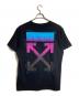 OFFWHITE (オフホワイト) グラデーションアロープリントTシャツ ブラック サイズ:XXS：12000円