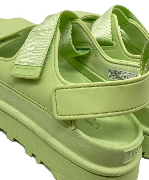 UGG（アグ）UGG (アグ) W GOLDENGLOW サンダル 黄緑 サイズ:UK4の古着・服飾アイテム