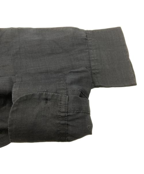 Y's（ワイズ）Y's (ワイズ) ラミーリネンアシメシャツ ネイビー サイズ:1の古着・服飾アイテム