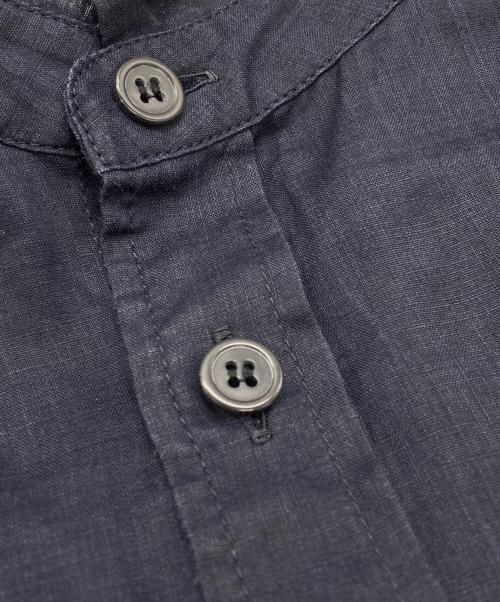 Y's（ワイズ）Y's (ワイズ) ラミーリネンアシメシャツ ネイビー サイズ:1の古着・服飾アイテム