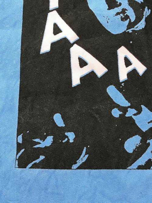 WEIRDO（ウィアード）WEIRDO (ウィアード) オリジナルモンスター柄シャツ ブルー サイズ:Lの古着・服飾アイテム