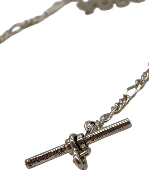 GLAD HAND（グラッドハンド）GLAD HAND (グラッドハンド) ハートモチーフネックレス シルバーの古着・服飾アイテム