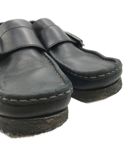 CLARKS（クラークス）CLARKS (クラークス) Wallabee Monk ブラック サイズ:25.5cmの古着・服飾アイテム