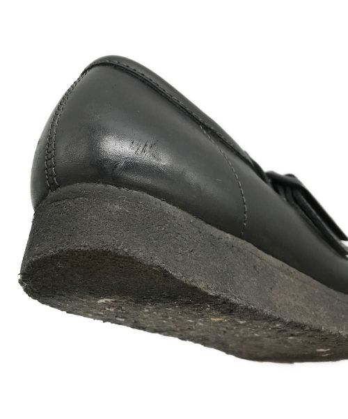 CLARKS（クラークス）CLARKS (クラークス) Wallabee Monk ブラック サイズ:25.5cmの古着・服飾アイテム