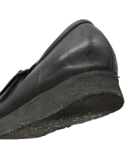 CLARKS（クラークス）CLARKS (クラークス) Wallabee Monk ブラック サイズ:25.5cmの古着・服飾アイテム