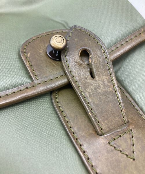 HUNTING WORLD（ハンティングワールド）HUNTING WORLD (ハンティングワールド) バチュー キャリーオールショルダーバッグ カーキ サイズ:下記参照の古着・服飾アイテム