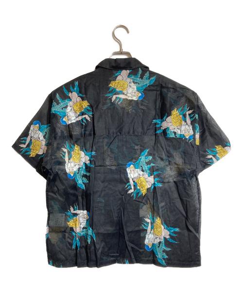 jieda（ジエダ）jieda (ジエダ) ALOHA LONE SHIRTS ブラック サイズ:1 未使用品の古着・服飾アイテム