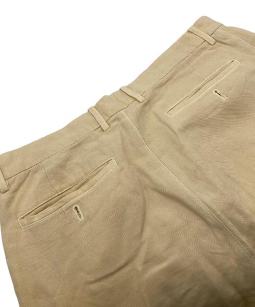 AURALEE（オーラリー）AURALEE (オーラリー) WASHI DUCK CANVAS SLACKS イエロー サイズ:4の古着・服飾アイテム