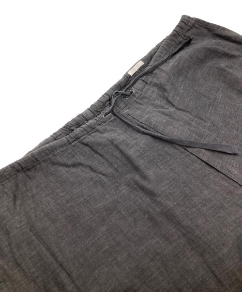 COMOLI（コモリ）COMOLI (コモリ) ベタシャン テーパード イージー パンツ グレー サイズ:3の古着・服飾アイテム