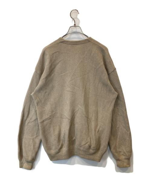 crepuscule（クレプスキュール）crepuscule (クレプスキュール) Moss Stitch V/N Cardigan ベージュ サイズ:2の古着・服飾アイテム