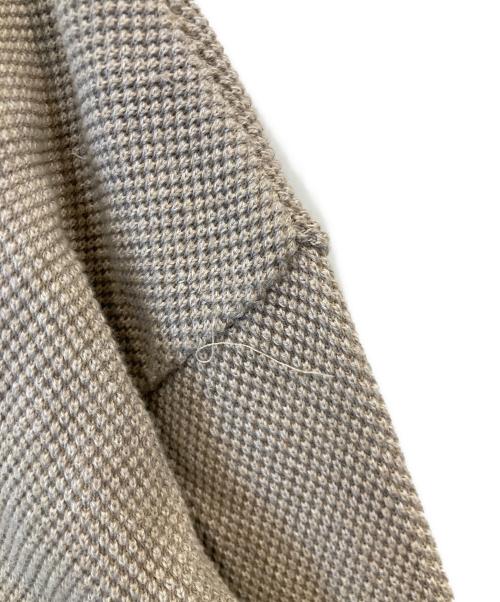 crepuscule（クレプスキュール）crepuscule (クレプスキュール) Moss Stitch V/N Cardigan ベージュ サイズ:2の古着・服飾アイテム
