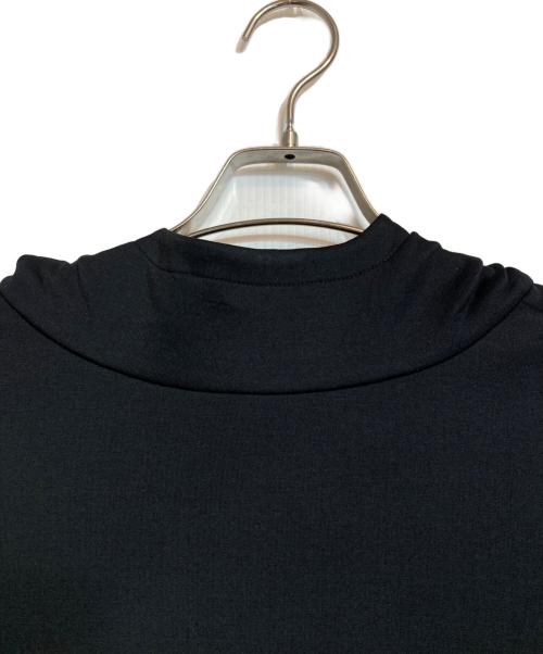 JIL SANDER（ジルサンダー）JIL SANDER (ジルサンダー) ハーフスリーブフードワンピ ブラック サイズ:34の古着・服飾アイテム