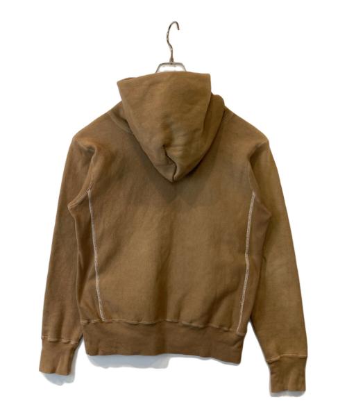 Champion REVERSE WEAVE（チャンピオン リバース ウィーブ）Champion REVERSE WEAVE (チャンピオン リバース ウィーブ) プルオーバーパーカー ブラウン サイズ:Lの古着・服飾アイテム