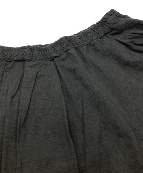 nestrobe confect（ネストローブ コンフェクト）nestrobe confect (ネストローブ コンフェクト) リネンイージーパンツ ブラック サイズ:3の古着・服飾アイテム